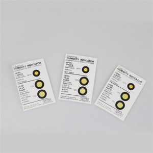 3 Dots Cobalt Free and Halogen Free Humidity Indicator Card