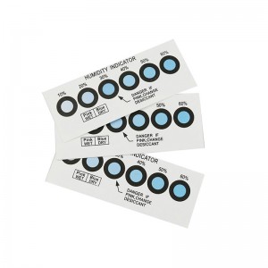 6 Dots Cobalt Dichloride Free Humidity Indicator Card