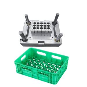 Hot-selling Plastic Small Pallet Mould - Beer Crate Mould – Aojie Mould
