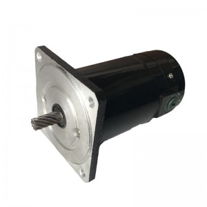High Torque 55mm Permanent Magnet Brushed Dc Motor 12v 24v 36v 40v 48v 60v Power 20w-100w