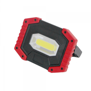 Luz de trabalho LED COB recarregável USB 10 W 800 lúmens