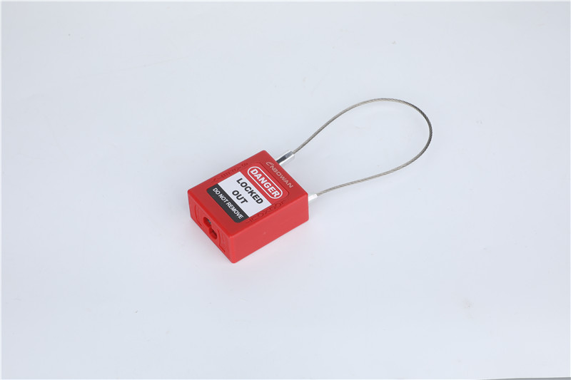 Steel Cable Shackle Safety Padlock PC175D1.5 Featured Image