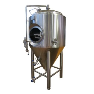 Equipamento de fermentação de tanque cônico de fermentador 100l-10000l para fermentação de levedura de cerveja de pressão