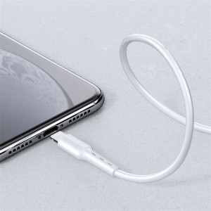 BWOO TPE 1M USB Lightning Cable Fast Charge USB Cable for iPhone