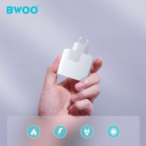 Portable wall plug charger