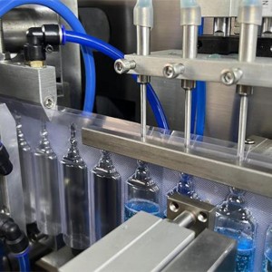 DGS စီးရီး Automatic Plastic Ampoule Filling Sealing Machine