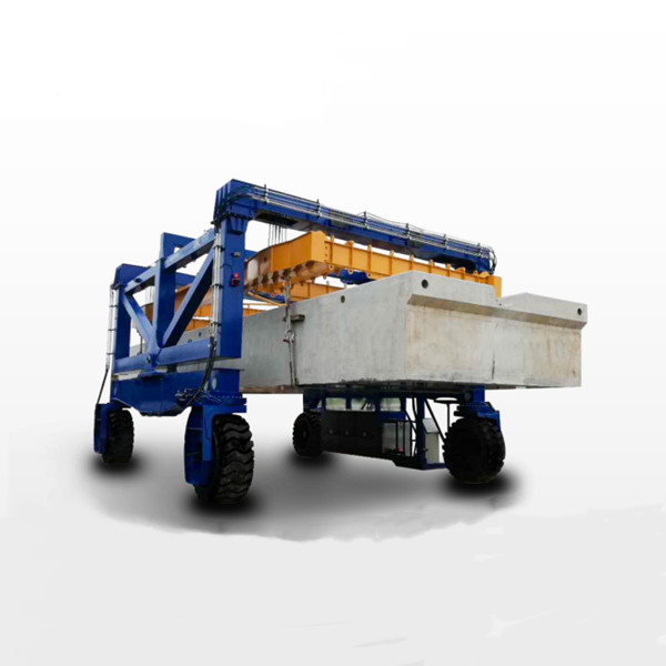 Na-customize na Container Straddle Carrier Uri ng Four-wheel na Ibinebenta Itinatampok na Larawan