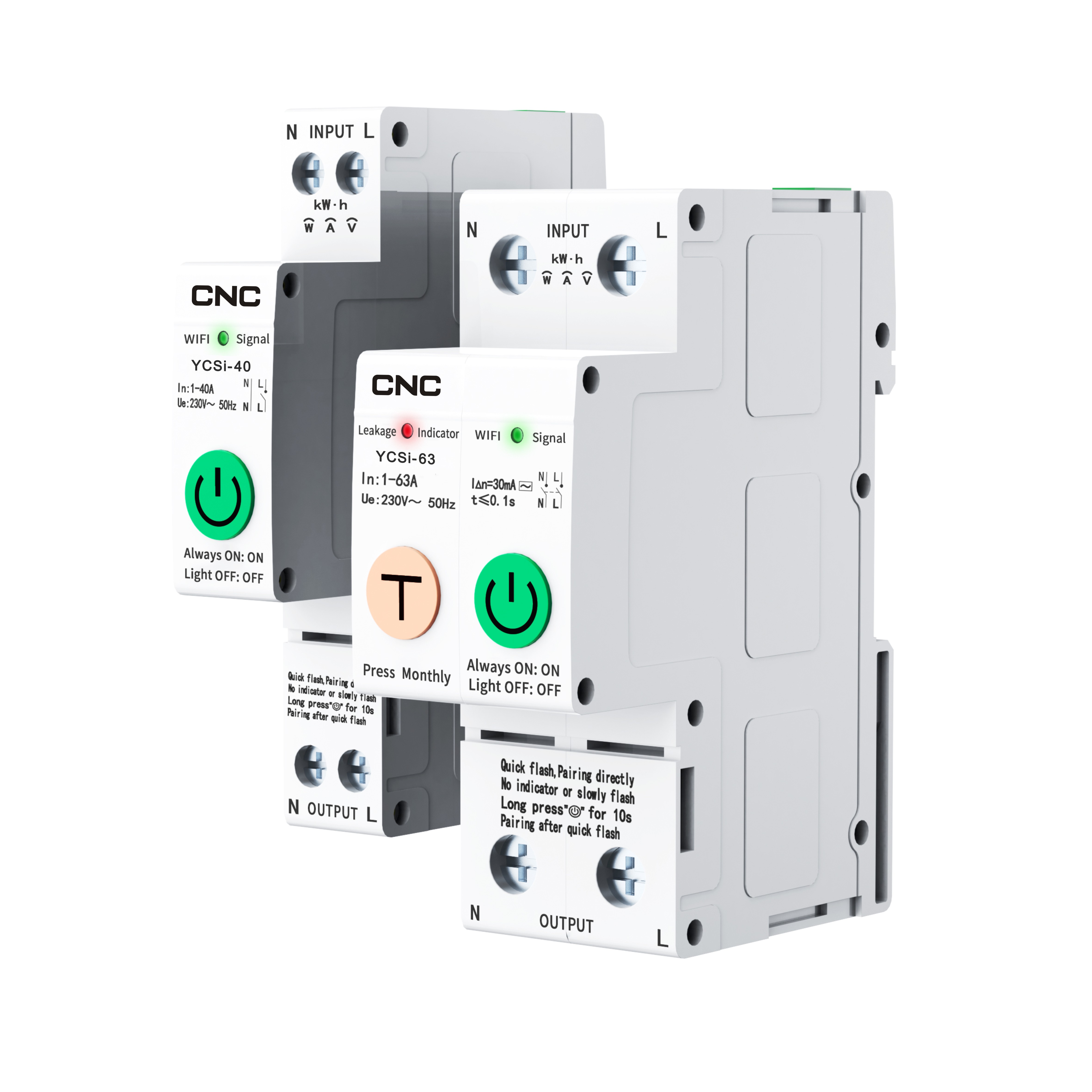 CNC |YCSi Intelligent Circuit Breaker