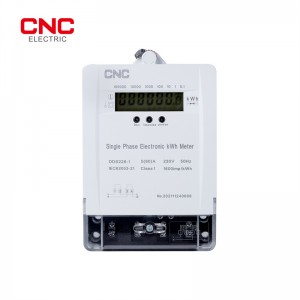 DDS226-1 Eenfasige statische wattuurmeter