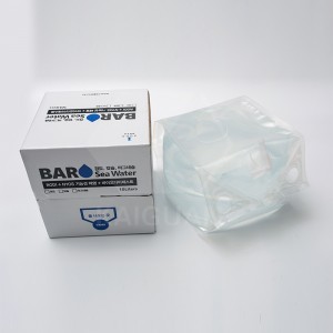 Safe form-fit bag in box (cheertainer) for chemicals