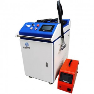 China Dzanja Anagwira CHIKWANGWANI Laser Kuwotcherera Machine For Zitsulo