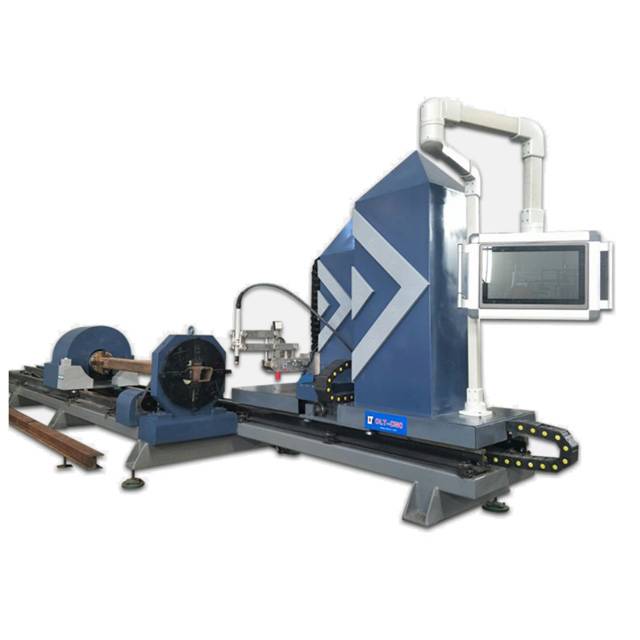 H beam fabrication line Automatic H beam cutting plasma robot machine