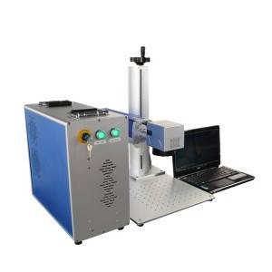 Igwe njiri akara KML-FT Metal Fiber Laser Marking Machine