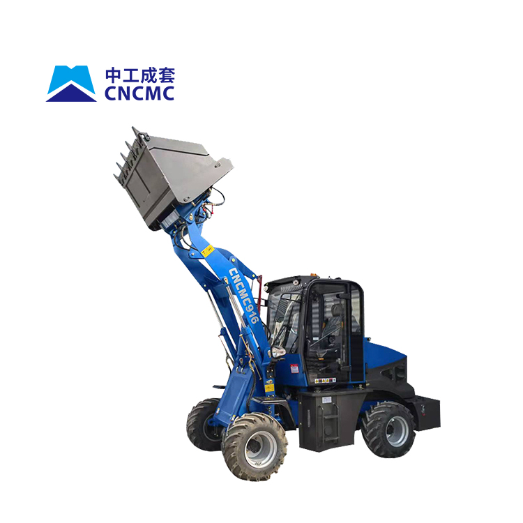 CNCMC 1.2 ton hydraulic control articulated mini loaders