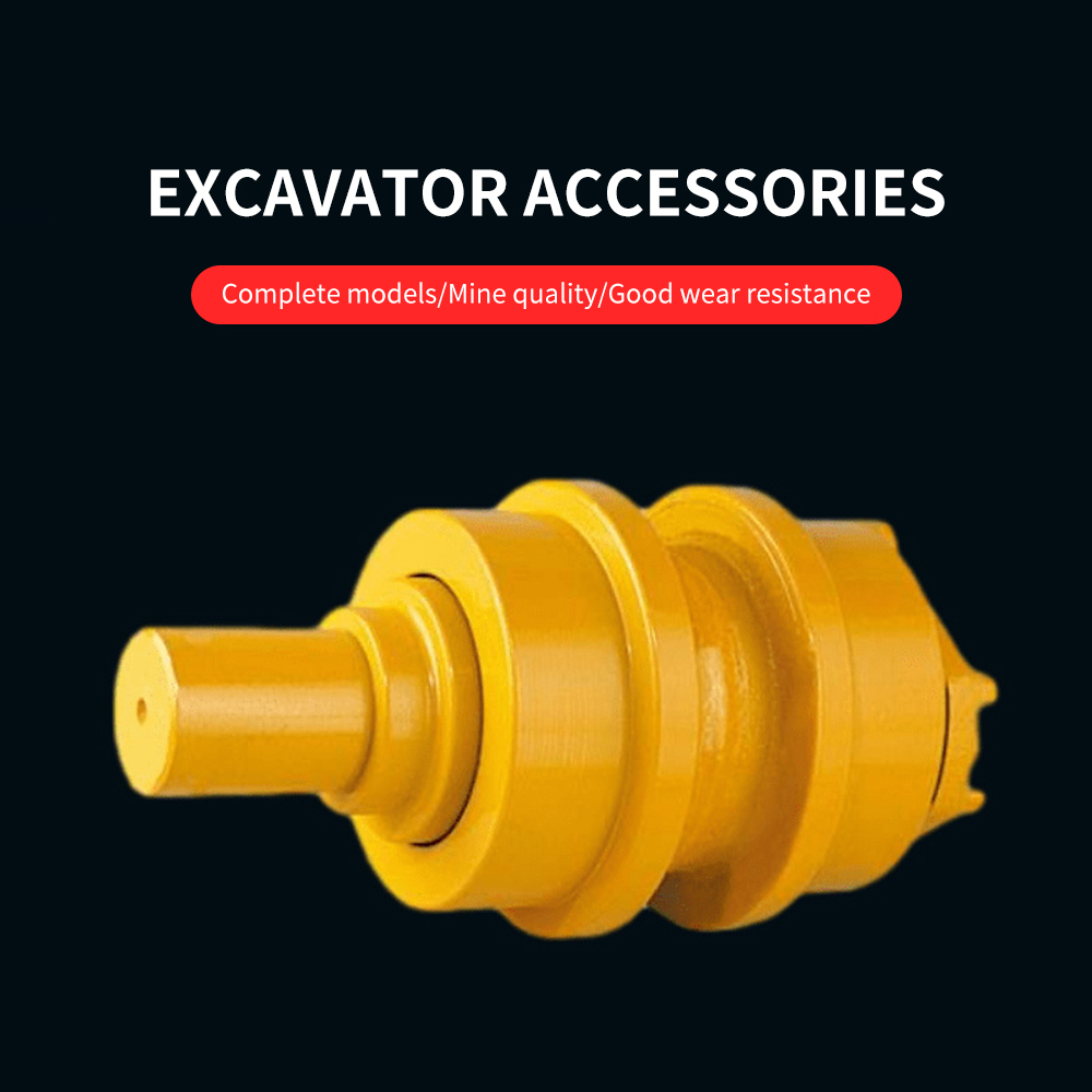 different brands of excavator construction machinery Spare parts oem custom Track roller excavator