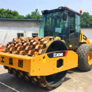 XCMG 12 ton XS123H new vibratory road roller compactor machine