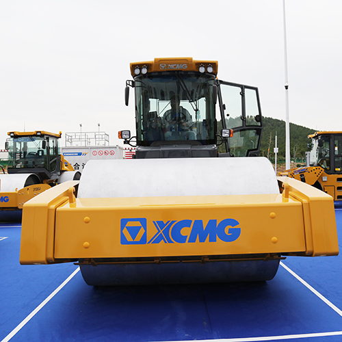 XCMG  39 ton XS395 Full Hydraulic Single Drum Vibratory Road Roller Compactor