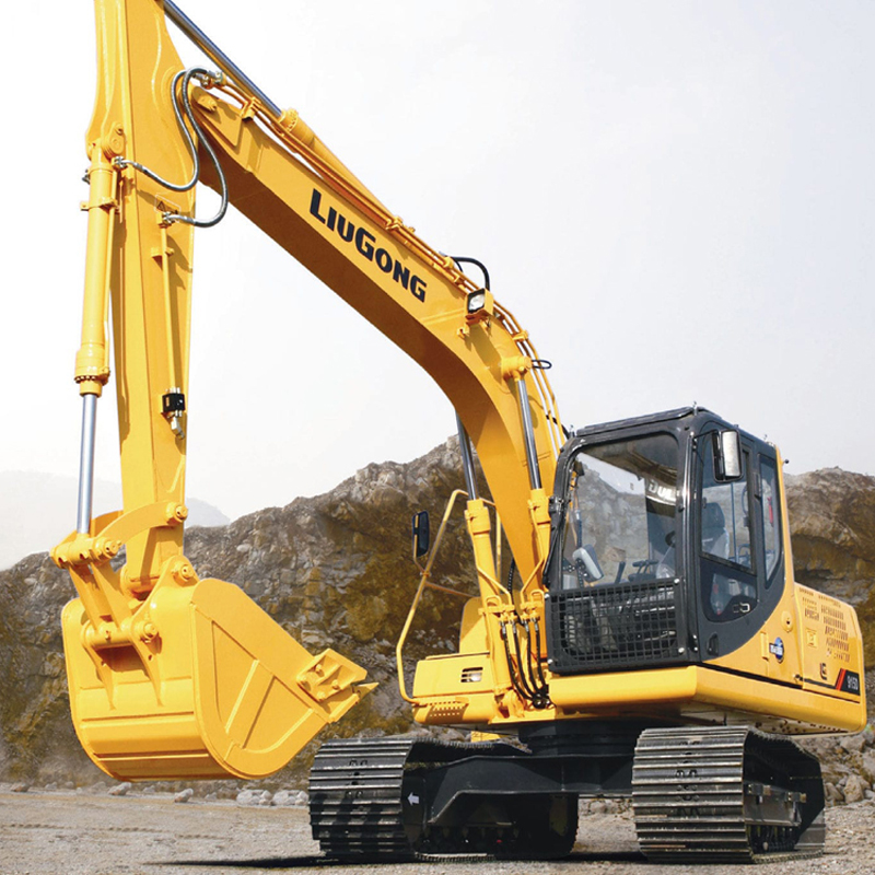 Liugong  12 ton 13 ton 15 ton China excavator hydraulic crawler excavator with CE 913E