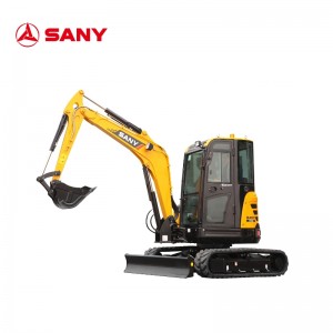 SANY 3.5 ton SY35U mini micro digger mini excavator with thumb