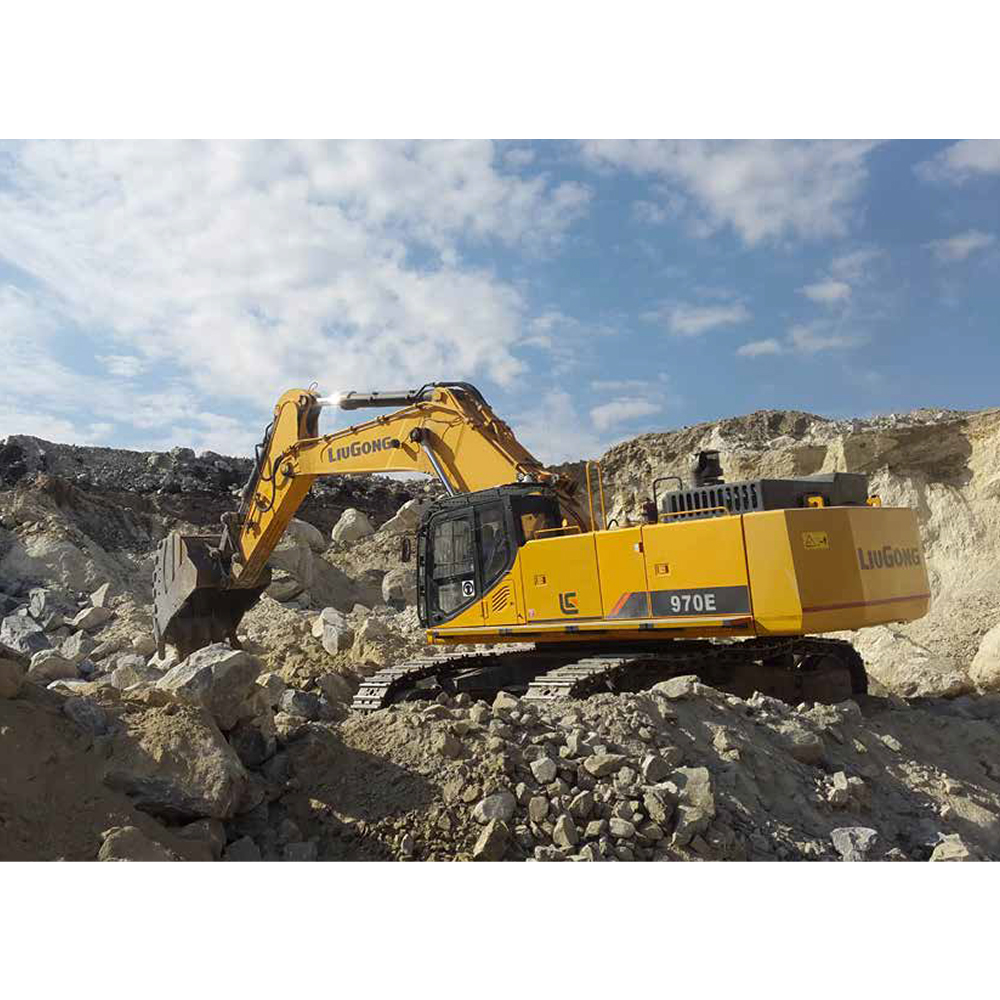 LIUGONG 70 ton China Factory Price Hydraulic Crawler Mining Excavators Digger machine 970E earthmoving machine