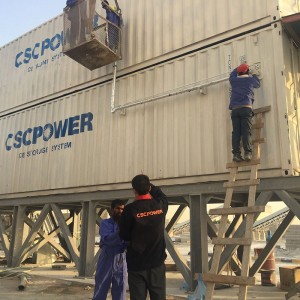 Cscpower 20T with 40T storage concrete cooling system best quote