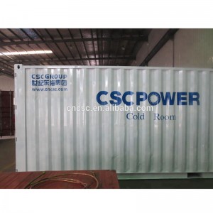 40hq 40 feet cold room container for meat chiller and freezer for sale