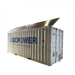 20ft Mobile Container Best Solar power cold storage room for fish meat vegetable,ice store Solar cold room