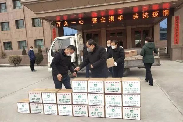 DAYU donated 50 thousand US-made disposable medical masks to Gansu province