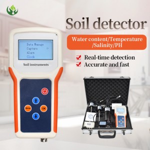 Detector de quatro parâmetros do solo