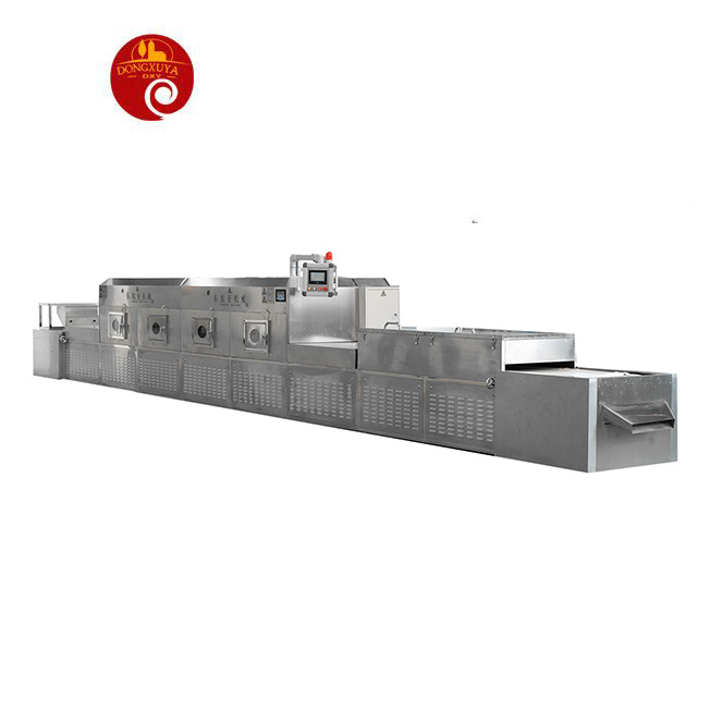 Industri Tunnel Conveyor Belt Microwave Drying & Sterilizing Machine
