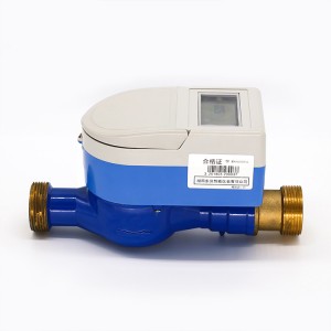 Medidor de água inteligente com cartão IC com sistema pré-pago