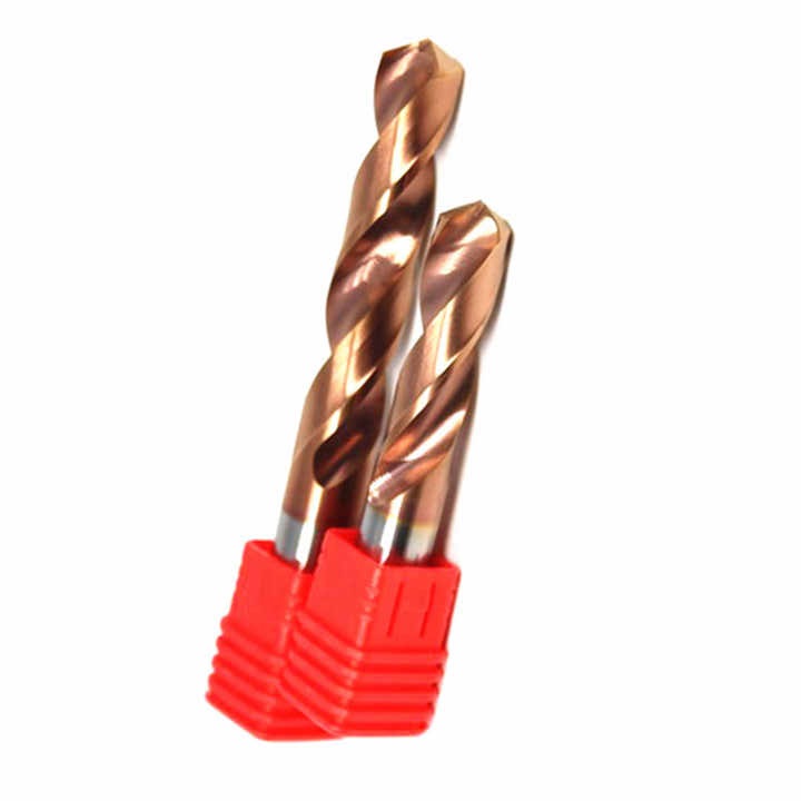 I-Tungsten Carbide Twist Drill Bits Nge-Nano Coating