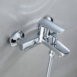 I-Brass Shower Mixer Wall Ifakwe I-Hot And Cold Two Function