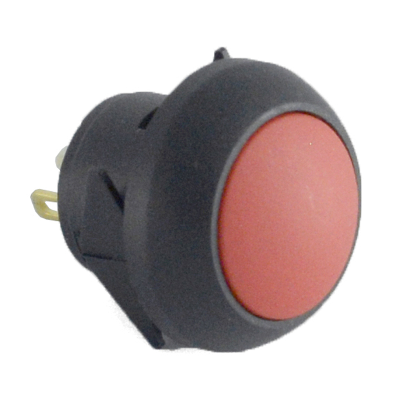 Sakelar tombol tekan plastik 1NO berwarna-warni sesaat ELEWIND (PM121B-10/J/PA)