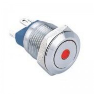 Interrupteur à bouton-poussoir en métal ELEWIND 12mm avec lumière (PM121H-10D/J/G/12V/S)