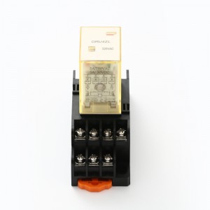 ELEWIND ORU4ZL 4NO4NC POWER 小型電磁継電器 ランプ付