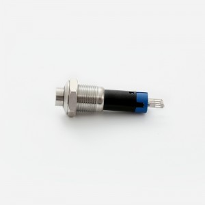 ELEWIND 10mm pequeno/mini momentâneo ou de travamento de metal Aço inoxidável sem interruptor de botão de luz (PM10H-11/S)