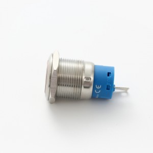 ELEWIND 19mm κλειδαριά κλειδιού από ανοξείδωτο χάλυβα μεταλλικός διακόπτης κουμπιού 1NO1NC τύπου συντήρησης ή επιστροφής (PM192F-11Y/21)