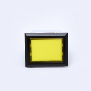 ELEWIND 22mm Plastic Rectangular illuminated push button switch ( PB223WJ-11ZD/B/12V/IP40 , PB223PJ-11ZD/B/12V/IP40)