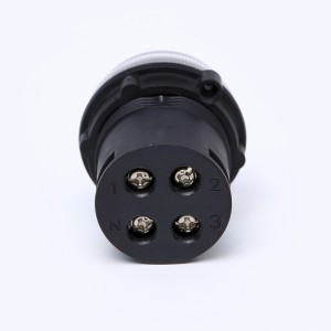 ELEWIND 30mm 3-faasiline pinge Vea indikaatorlamp 380V RGY Kolmevärviline LED AD16-30V/RGY