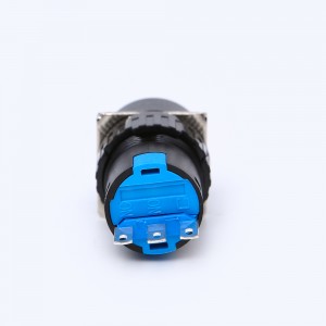 ELEWIND 16mm Plastik Babak konci konci switch konci teu bisa dipiceun dina posisi ON (PB161Y-11Y/2A)