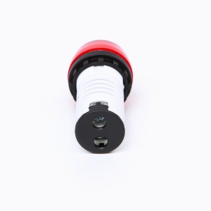 Buzzer intermiten plastik 22mm dengan lampu LED flash 12V 24V 110V 220V AD16-22SM