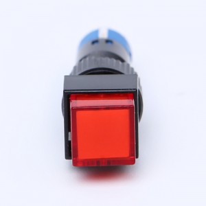 ELEWIND 8mm Plastik 5 PIN terminal Menempel sesaat Putaran kunci tombol tekan switch (PB81F-11D/G/12V, PB81F-11ZD/G/12V)