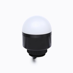 50 mm сигнална кула RYG LED цветна непрекъсната светлина и непрекъснат зумер със 70 cm кабел (YWJD-50C)