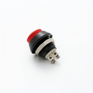 ELEWIND 12mm tlačítkový spínač s barevnou hlavou, chvilkový 1NO (PM121H-10/△/A)