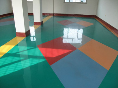 Liquid Epoxy floor paint VS tiles