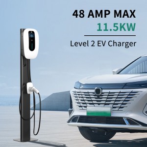 Smart Level 2 EV hleðslutæki 48Amp