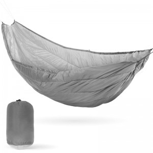 HU001 ຂາຍຍົກ camping ກາງແຈ້ງ nylon hammock underquilt
