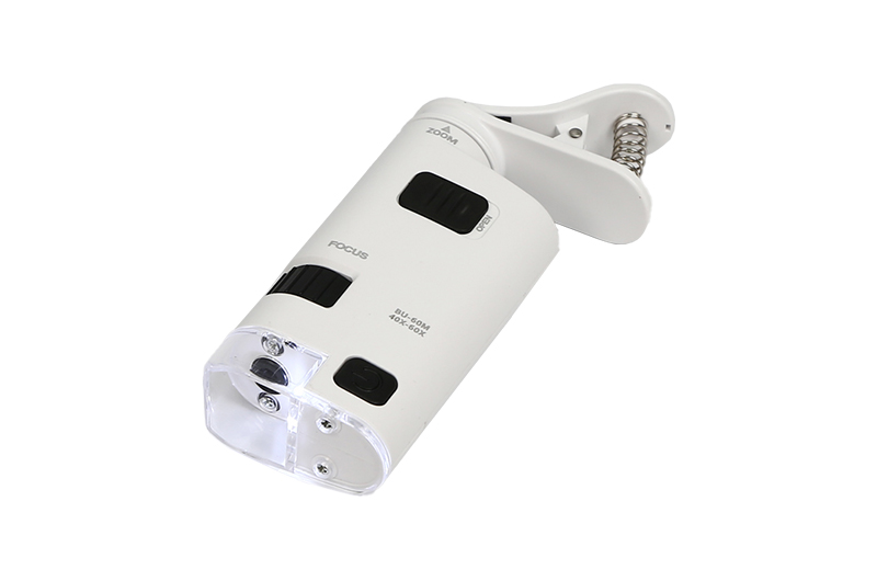 BU-60M adjustable phone clip portable microscope 02