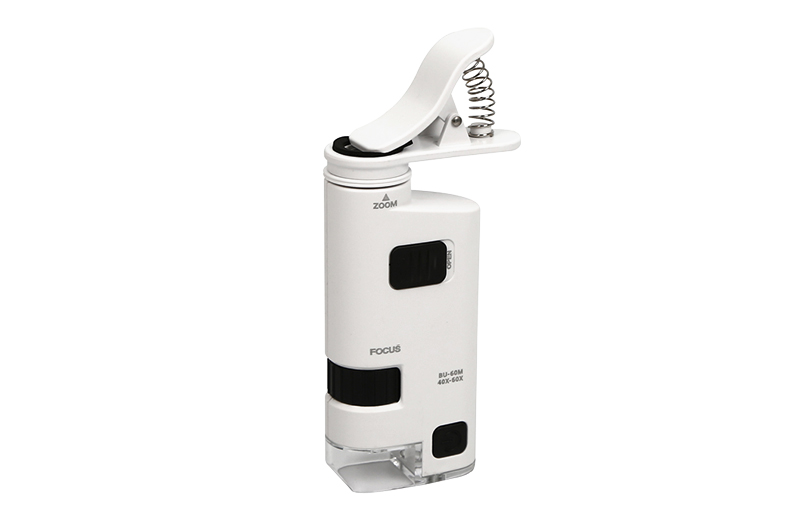 BU-60M adjustable phone clip portable microscope 04